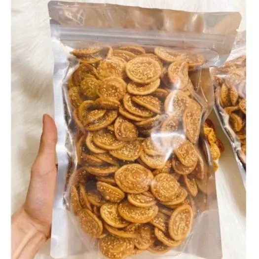 Bánh Tai Heo Mè Nước Cốt Dừa tuổi thơ, túi 500g siêu ngon 3