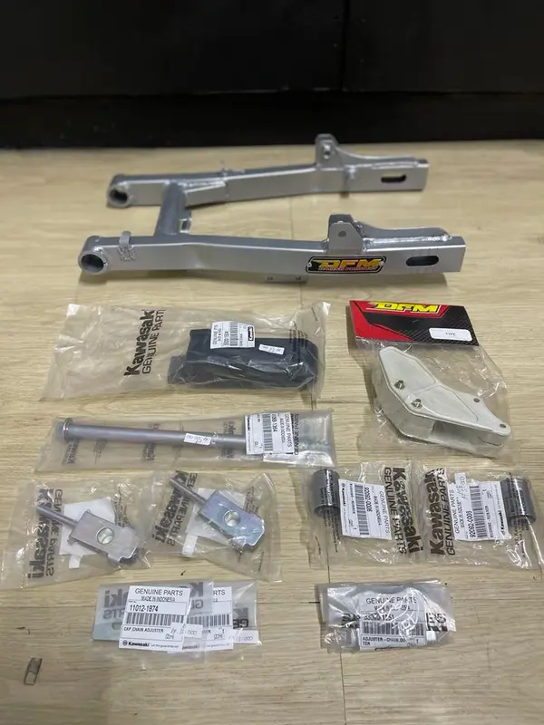 swing arm gtx mod kaze DFM fullset part original kawasaki arem kaze arm trail grasstrack bebek standar bebek modif 0