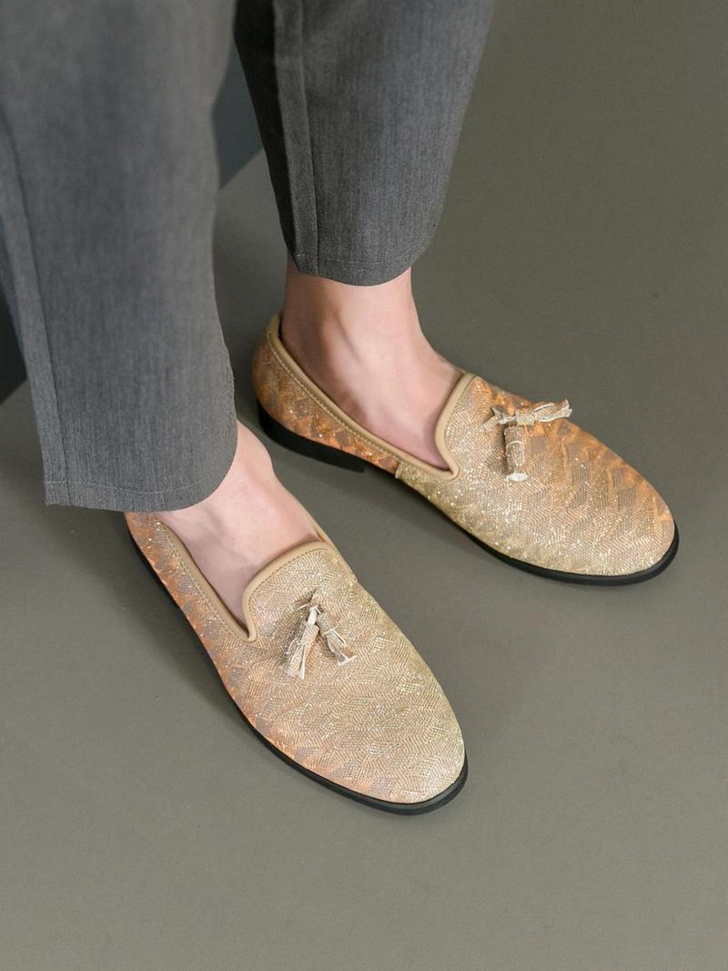 Product Introduction of Men's Slip-on Loafers, Lightweight Comfortable Loafers for Party, Daily Clothing Decor for Men, Footwear 3