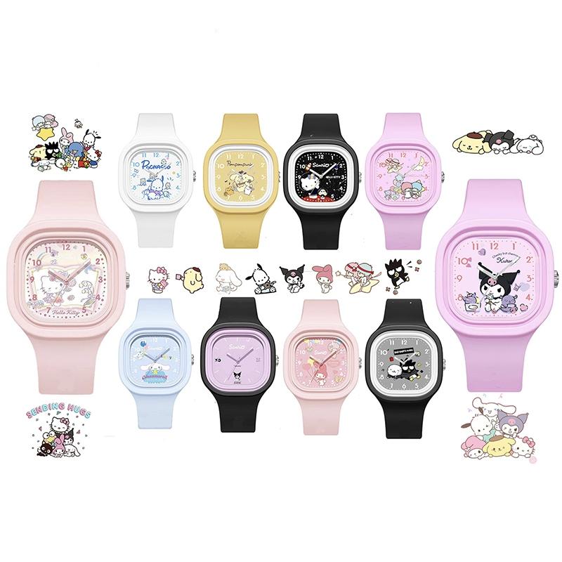 Đồng Hồ Hoạt Hình Sanrio My Melody, Dây Đeo Silicon, Dành Cho Bé Gái Và Trẻ Em, Dễ Thương Và Kuromi, Đồng Hồ Thạch Anh, Chất Lượng Cao, Hoàn Hảo Làm Quà Tặng, Hàng Mới Về Năm 2025 8