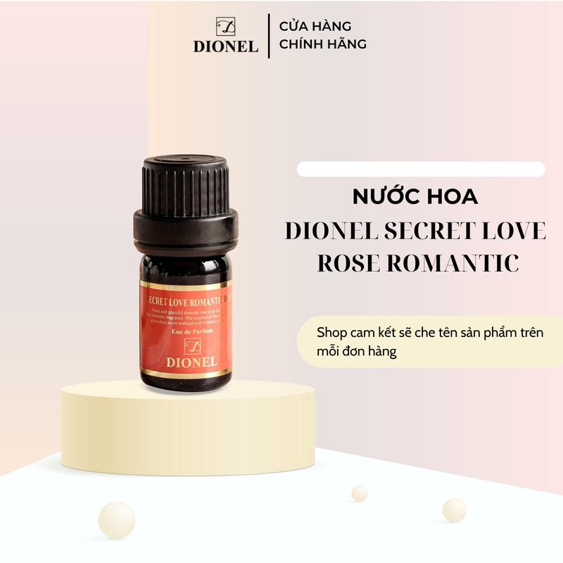 Nước Hoa Dionel Romantic Rose Inner Perfume Hương Hoa Lãng Mạn 5ml [CAM] 0