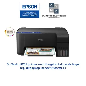 EPSON Printer Epson L3250 L-3250 L 3250 L3251 L-3251 L 3251 Pengganti L3150 L-3150 Wifi Wireless Print Scan Copy Resmi EPSON Printer Epson L3250 L-3250 L 3250 L3251 L-3251 L 3251 Pengganti L3150 L-3150 Wifi Wireless Print Scan Copy Resmi