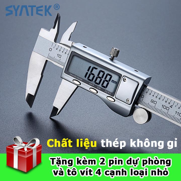Thước kẹp điện tử thép không rỉ 150mm