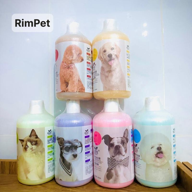 Sữa tắm trị ve, rận và dưỡng lông Dorrykey dành cho chó mèo chai 510ml sà bông suat am