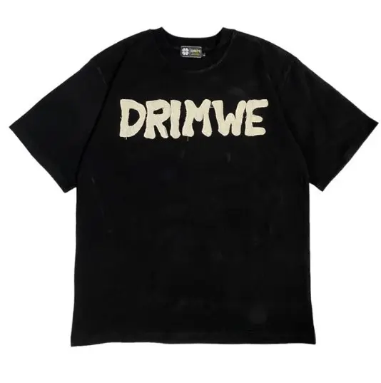 Áo Thun llocal brand Dry Heath Unisex Nam Nữ Họa Tiết Vá Thủ Công