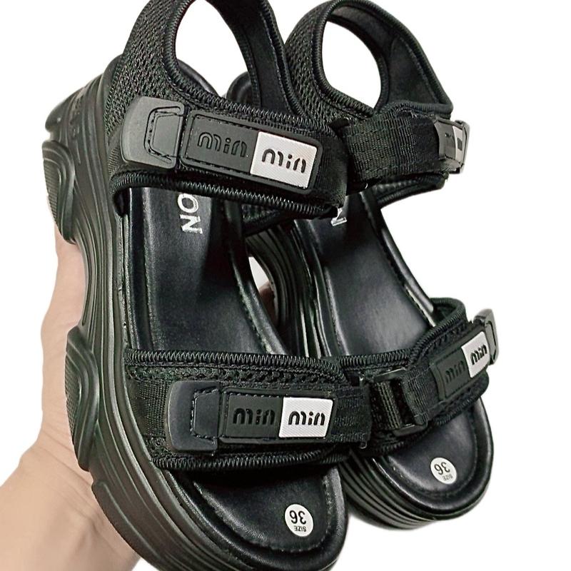 Giày Sanldan đế nhẹ êm chân minmin cao 5cm cho nữ - Shoes DéP Sandal