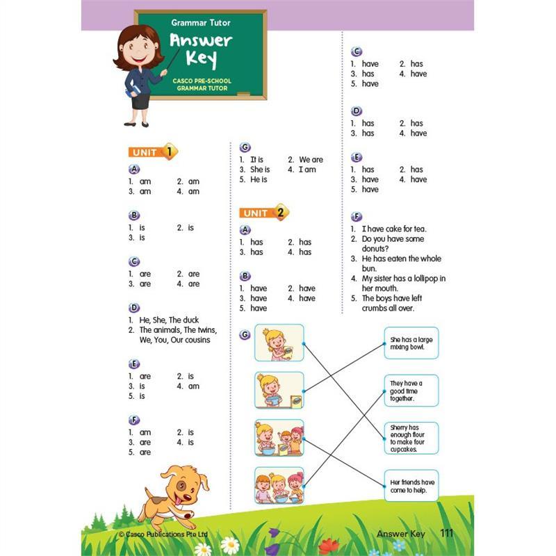 PreSchool Grammar Tutor For Ages 57 Book 1 8