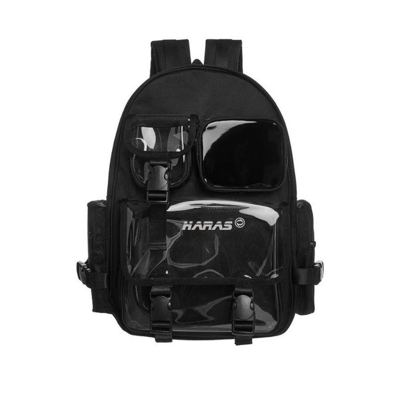balo form đứng  Nam Nữ  thời trang Phong cách VITAS VT 279 Đeo Vai Backpack Bag Da Nhung balo