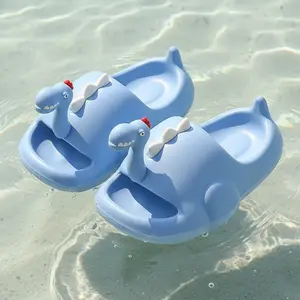 BARU BARU SANDAL DINO 3D Sandal Jelly Baim Musim Panas Sandal Anak & Dewasa lucu couple Sandal dino