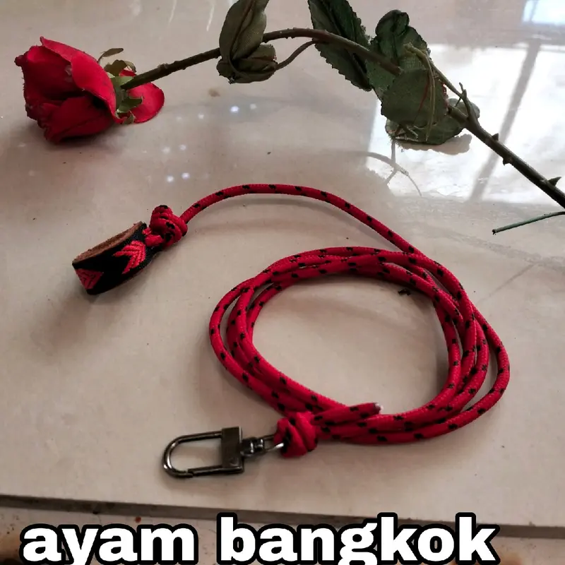 tali kaki ayam kulit motip panah 4