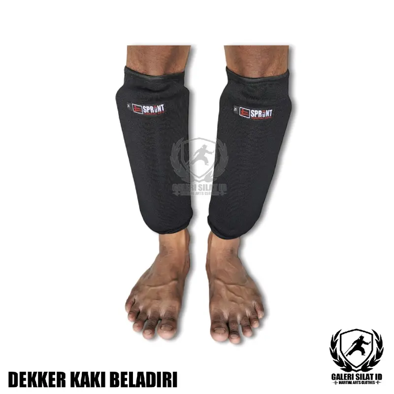 Dekker Kaki & Tangan Pencak Silat Pelindung Tulang Kering Deker Model Kaos Kaki - Pedding Kaki - Pelindung Kaki Olahraga Beladiri Pencak Silat Karate Taekwondo MMA Boxing 1