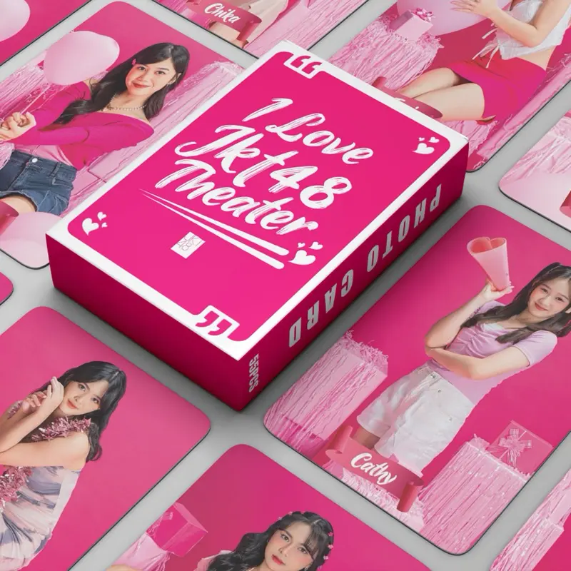 (55 Kartu) Koleksi Photocard HOLOGRAM JKT48 Dua Tema Satu Kotak Segel (55 Lembar) - Kartu 1