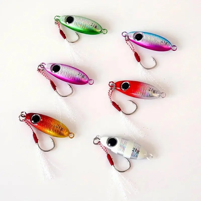 1pc Micro Fishing Jigs Artificial Bait Fishing Lures Metal Jig