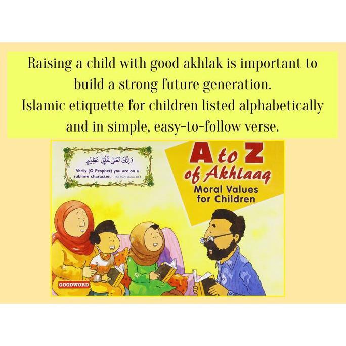 Product Introduction of Original Product A To Z Of Akhlaaq (Childrens Islamic Books) (Kids Islamic Books) 0