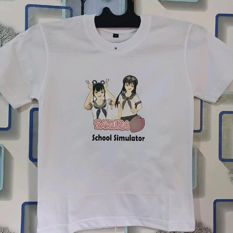 BAJU ANAK KAOS ANAK LAKI PEREMPUAN SAKURA SCHOOL SIMULATOR atasan pakaian 8