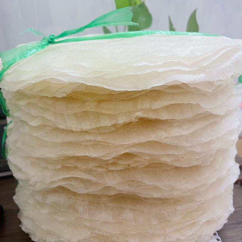 Bánh Tráng Nhúng Giòn Phù Mỹ - Bình Định 60 Cái Size 27-29 Food Snack Ăn Vặt