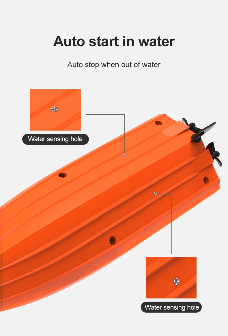 Product Introduction of BGTOY RC Boat 2.4G Radio Remote Control Boat High Speed Speedboat Waterproof Electric Toys For Kids Boy Christmas Birthday Gifts 13