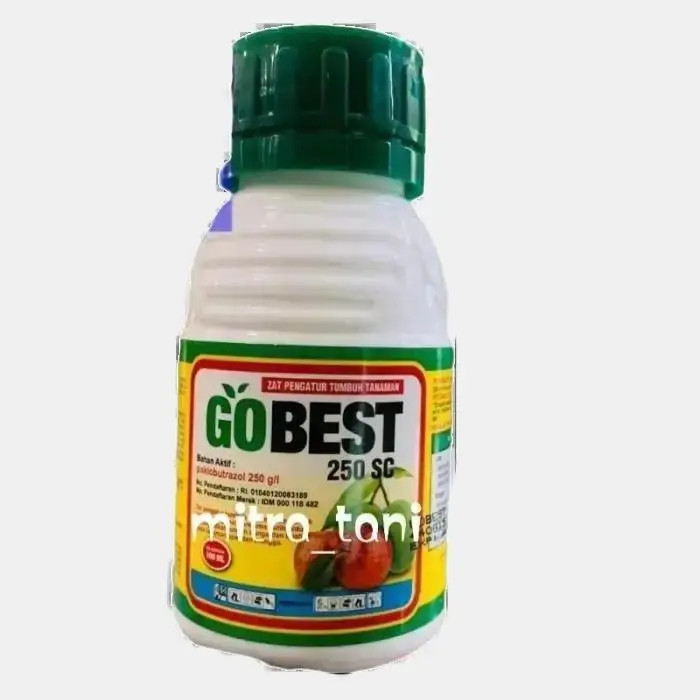 zpt paclobutrazol GOBEST 250SC isi 100ml dari PETROKIMIA KAYAKU Bunga