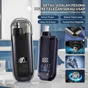 Pembersih Bulu Hidung Hair Nose Ear Trimmer Alat Cukur Bulu Hidung Pembersih Nose Hair Trimmer Elektrik Multifungsi Professional