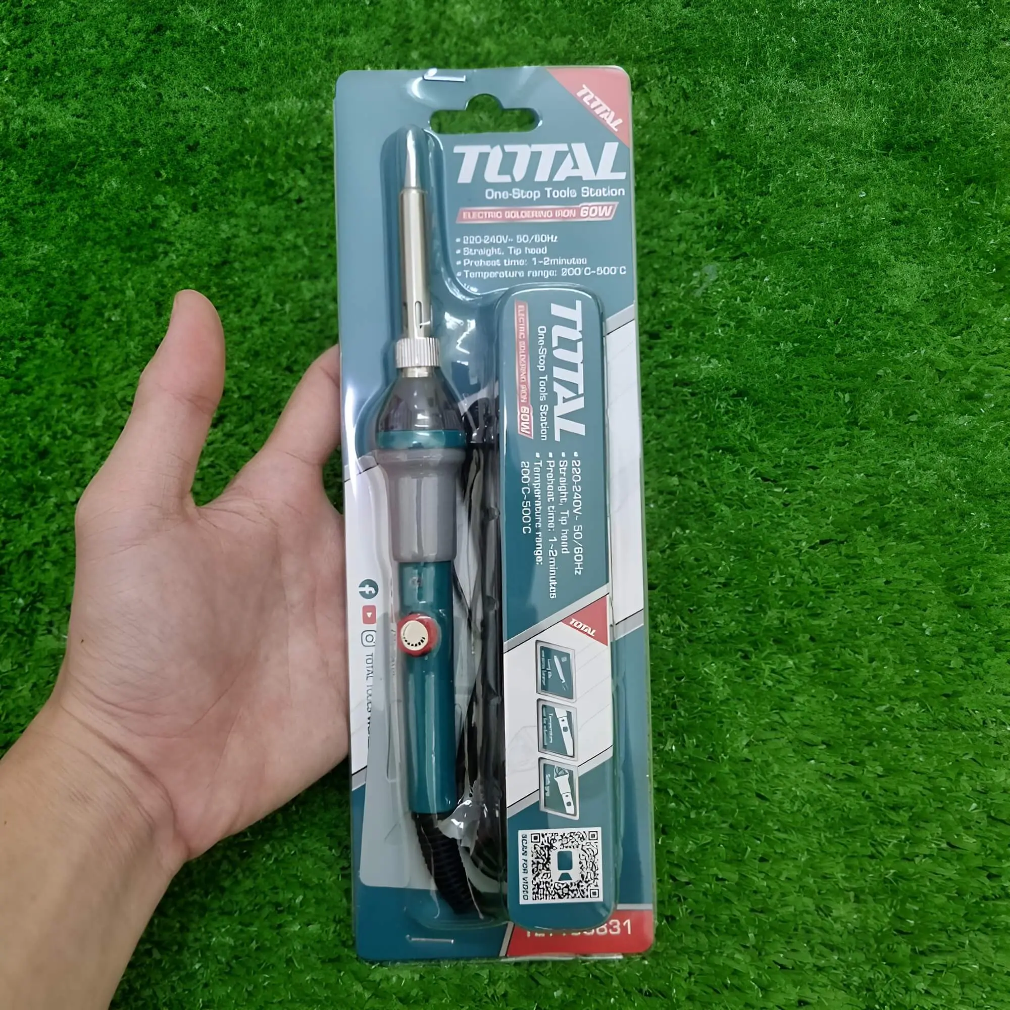 TET160831 - Mỏ hàn 60W điều chỉnh nhiệt độ Total