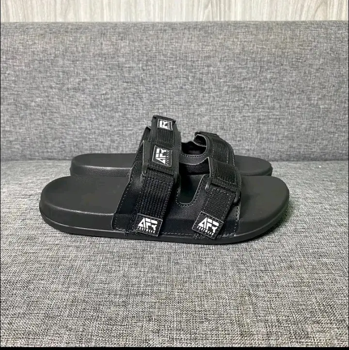AFR FOOTWEAR SANDAL SLIP TALY 2 BLACK UNISEX LOCAL BRAND