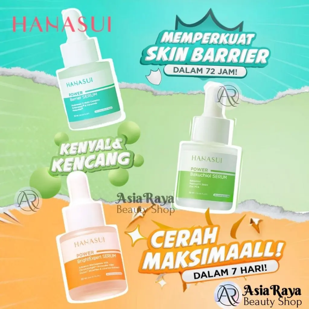 Hanasui Power Serum Acne Barrier | Bright Expert | Bakuchiol | Acne Pore
