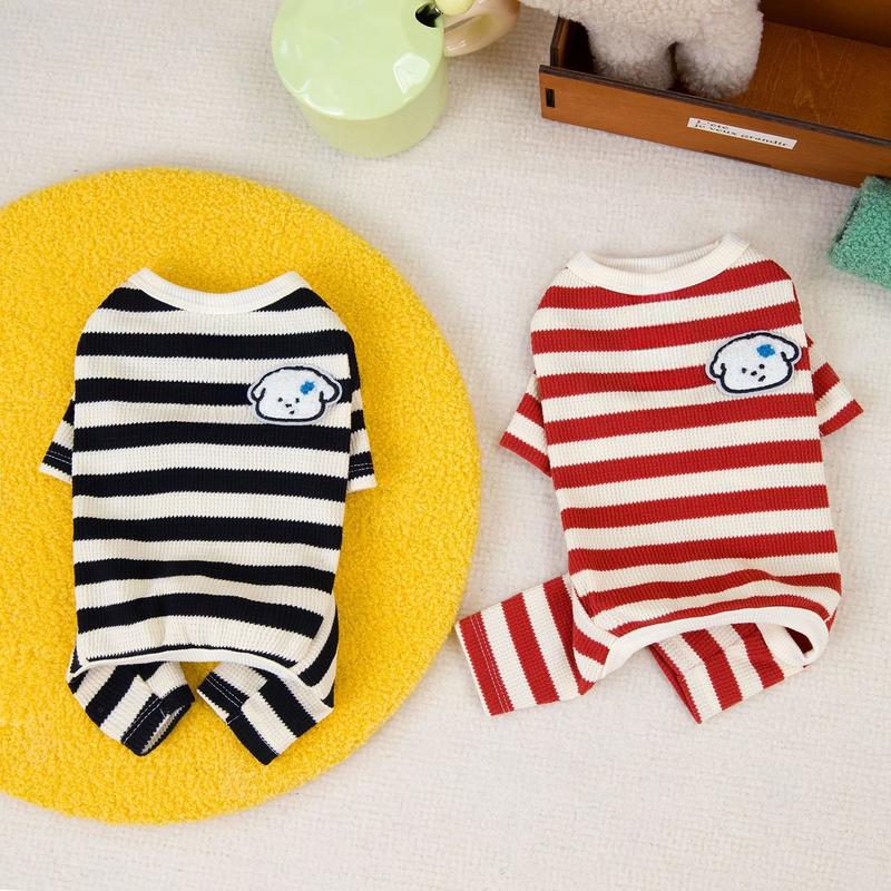 Jump Sọc Cho Chó Mèo Thun Cotton, Quần Áo 4 Chân Cho Chó Mèo Ấm Áp Quần Áo Thú Cưng Thời Trang Cao Cấp Thun Cotton.