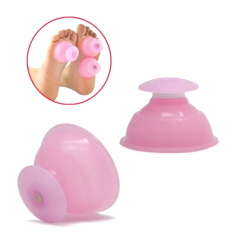 Máy Massage Cốc Hút Chân Không Bằng Silicon, Cốc Cơ Thể Và Cốc Nâng Da Mặt, Để Mát Xa Chống Lọ Cơ Thể