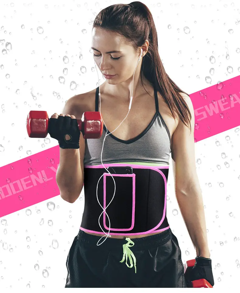 Thắt Lưng Thể Thao, Co Giãn, Kèm Túi Tập Gym HY008, Phụ Kiện Thể Thao Nam