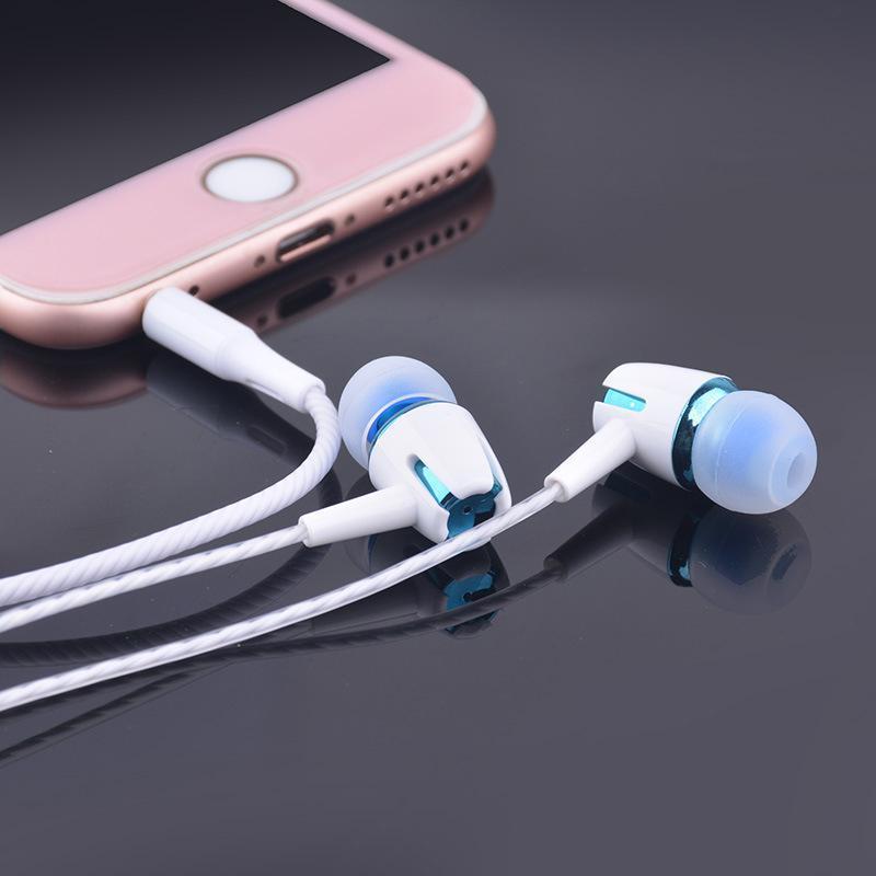 Wired In-Ear Earphones Mobile Phone Wire-Controlled Headset With ...