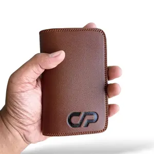 Dompet Pria Wanita Kulit Sintentis Premium Classic project Uk 3/4 Kulit PU Polos Cowok