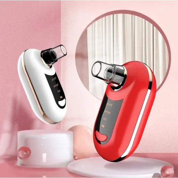 Máy Hút Mụn Cầm Tay Mini Tích Điện, 3 Cấp Độ Hút Mụn Đầu Đen Mụn Cám Sợi Bã Nhờn Skincare 2