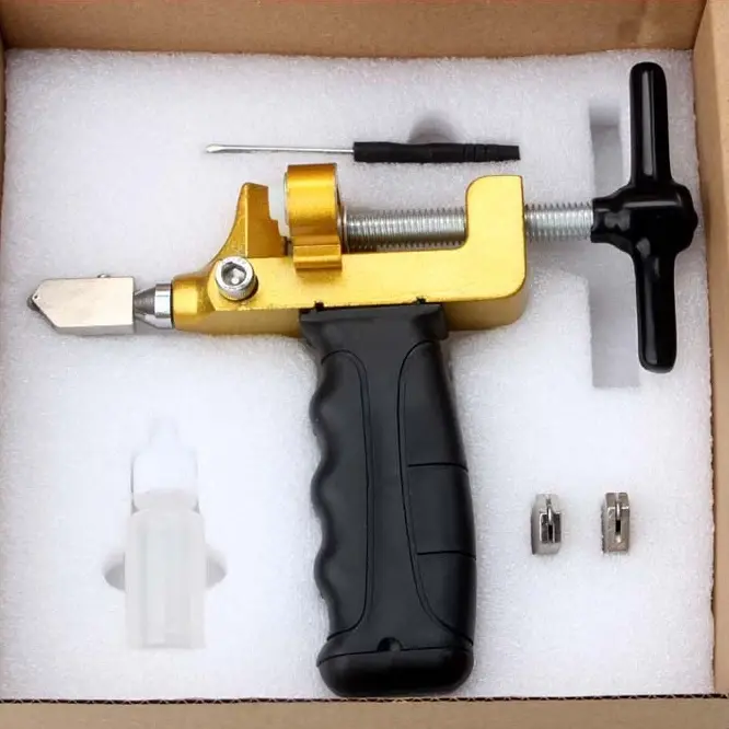 Dao Cắt Gạch Men, Cắt Kính Đa Năng️, Hộp Gồm 1 Máy Và 3 Lưỡi