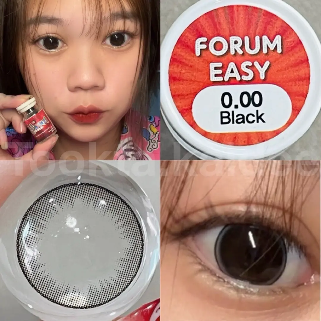 (เลนส์กลาง 14.5)คอนแทคเลนส์ฝาขาว Forum easy /ฟอรั่มอีซี่
