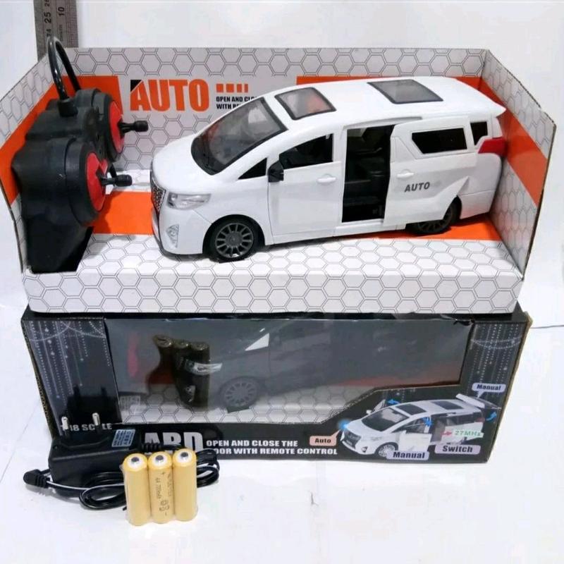 Mainan RC Mobil Remote Control Alphard pintu Automatis Buka Tutup mobil mobilan anak Lampu Baterai 2