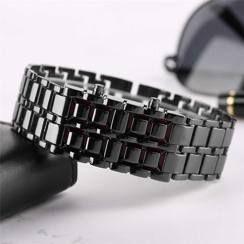 Tiktak Jam Tangan LED Digital Lava Chain Unisex - TK-4 2