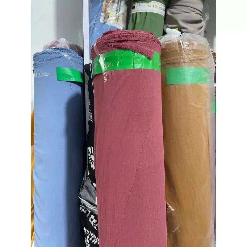 Kain crinkle airflow premium meteran harga persetengah mete rkain crinkle Cey meteran Tahan air 7