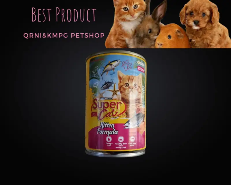 Supercat 400gr makanan kucing kaleng basah wetfood kucing 2