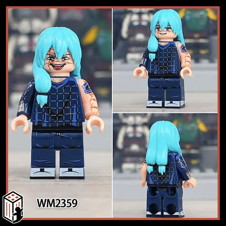 Đồ chơi Lắp Ráp Nhân Vật Jujutsu Kaisen Mô hình Nhân vật anime Chú Thuật Hồi Chiến WM6139 2