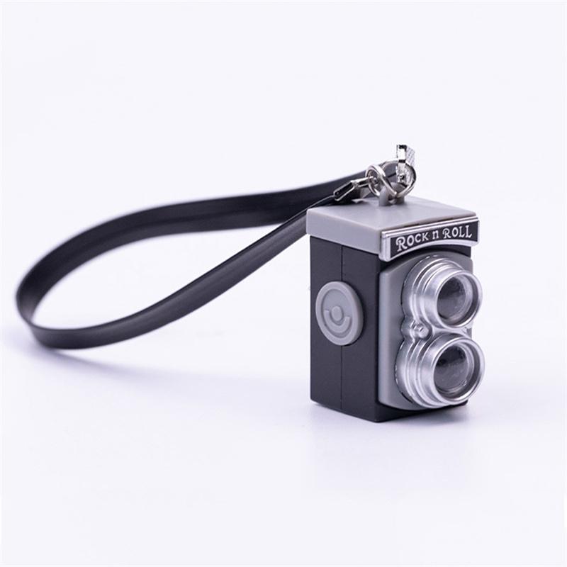 Product Introduction of Mini Camera Keychain Car Key Chain Key Ring LED Flashlight Colorful Kaca Key 10