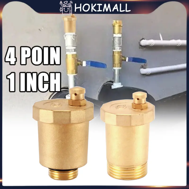 Vent Valve 1 Inch / Air Vent / Valve Kuningan Air Release Valve 1/2