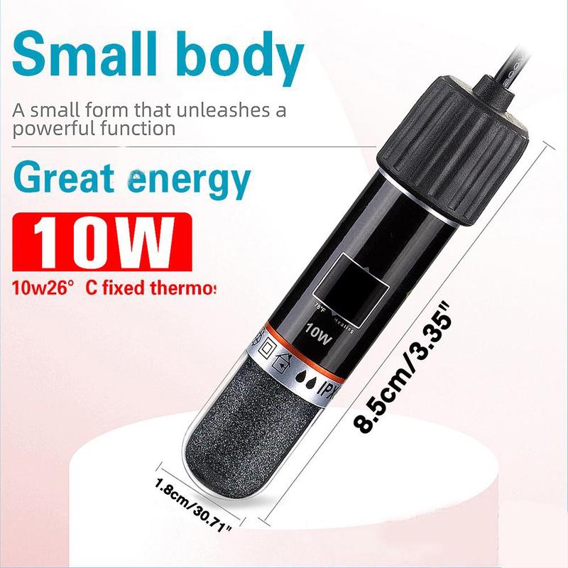 Product Introduction of Mini Heating Rod Submersible Aquarium Heater With Temp Controller Usb Thermostatic Rod For G7X6 0