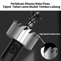 Gambar FEIBAO Mata Bor Gergaji Lubang Besi Aluminium 15–80mm Kecepatan Pengeboran Tinggi Hasil Rapi dan Tahan Aus - 15mm dari feibaotoolsjakarta Kota Administrasi Jakarta Utara 3 Tokopedia