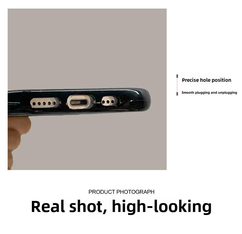 Product Introduction of IPhone Suitable for Apple 14promax Phone Case Iphone13 Graffiti Coffee Briquette Doll 11/15 Silicone Funny /16 4