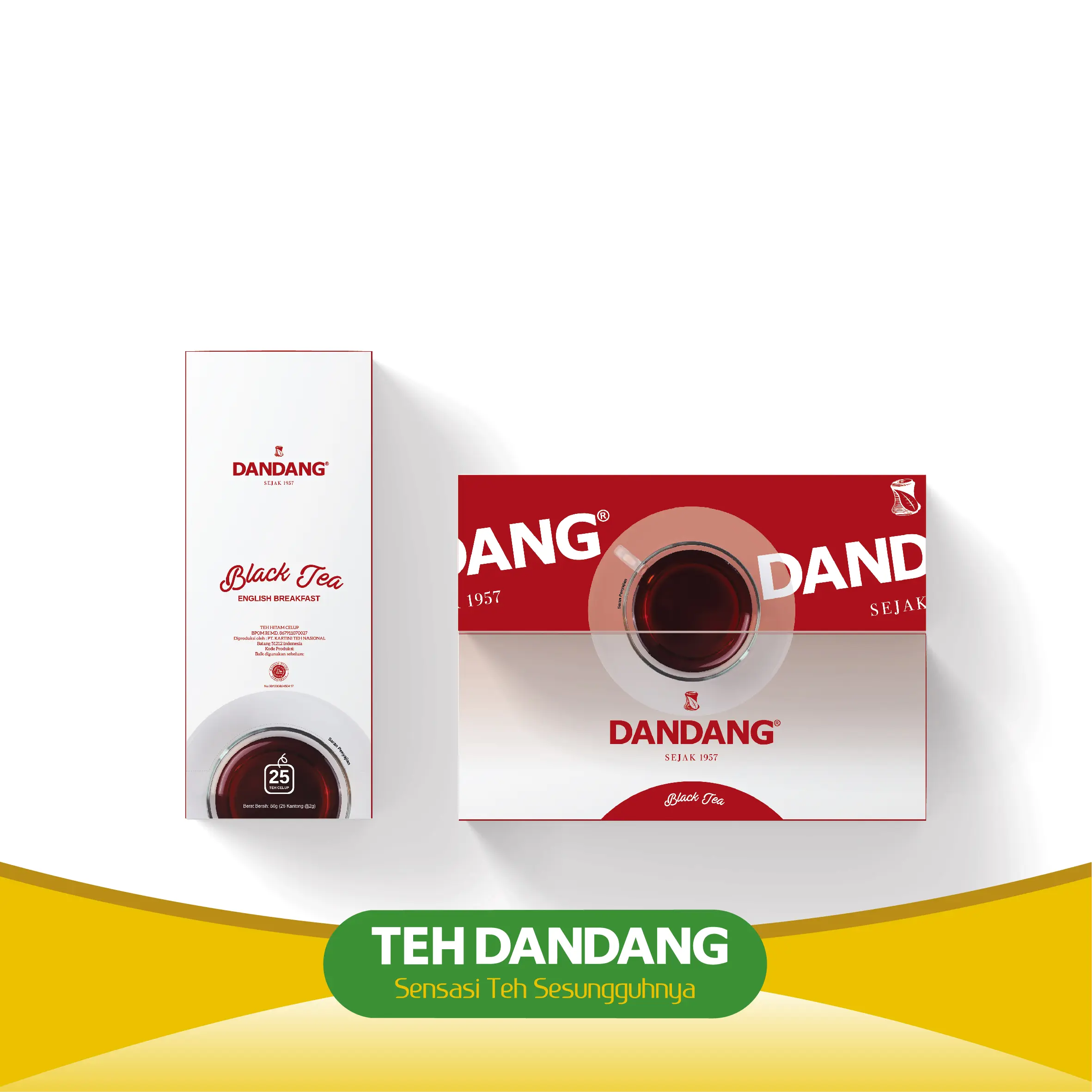 Teh Dandang Black - Teh Celup isi 25 teabag