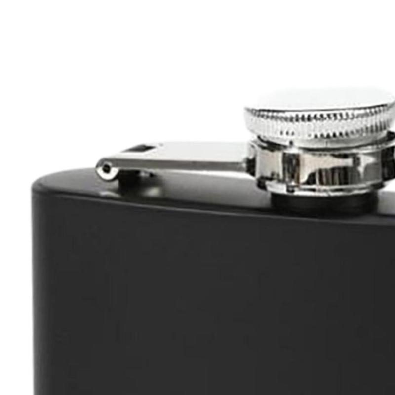 Product Introduction of Matte Hip Flask Stainless Steel Vintage 6 7 8 oz Sealed U Typed Liquor Pocket for Wedding Party Home Goods Man Gifts Outdoor Clear Water 0