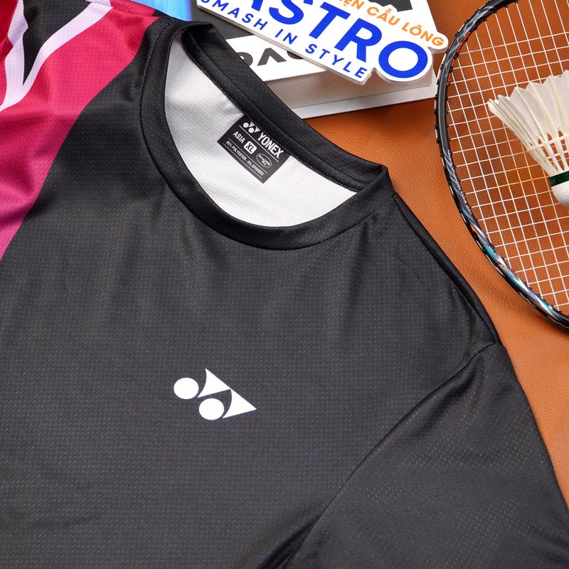 Áo Cầu Lông, Quần Cầu Lông, Bộ Cầu Lông YONEX Nam Nữ, Vải Poly Ánh Kim Thoáng Khí. Đồ Cầu Lông ASTRO Mã ATYN05 3