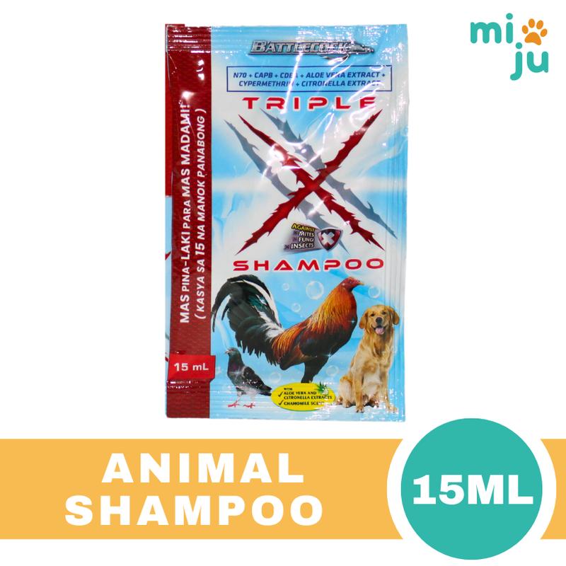 Triple X Animal Shampoo (1 Sachet X 15ml) - TikTok Shop Philippines