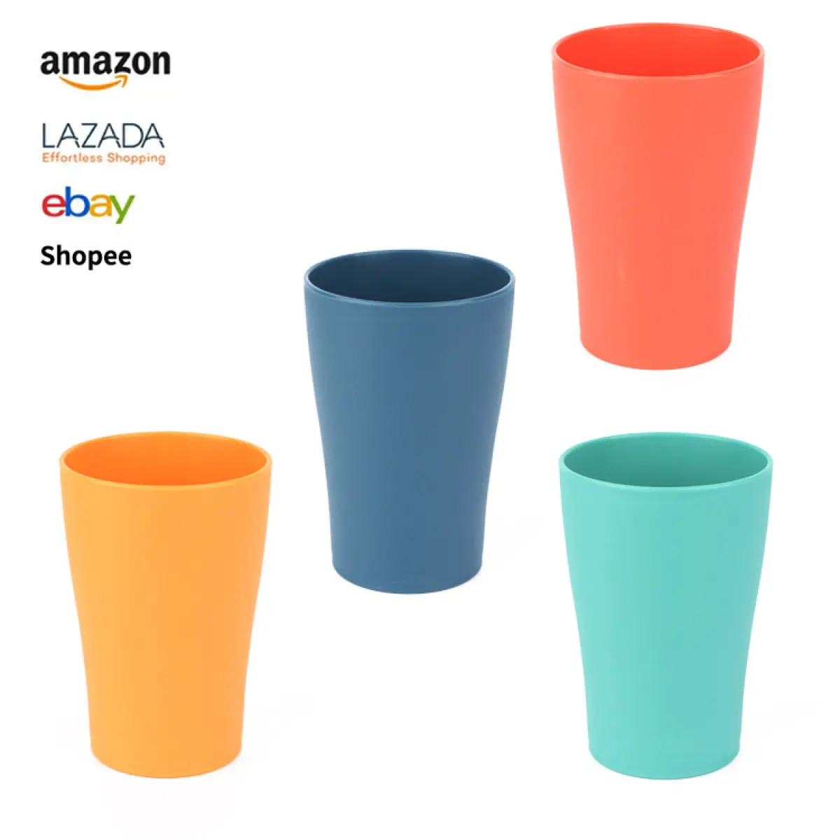 Wheat straw water cup for home bathroom, advocating for washing cup, brushing cup, plastic water cup