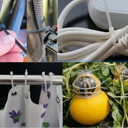 1 cân Túi Dây thít lạt thít nhựa dai buộc đồ dễ dàng chắc chắn , buộc hoa lan, buộc đồ, cột gậy, buộc dây điện .. 6